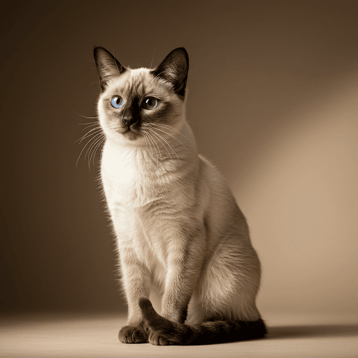 Chocolate Point Siamese cat