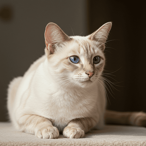 Cream Point Siamese cat