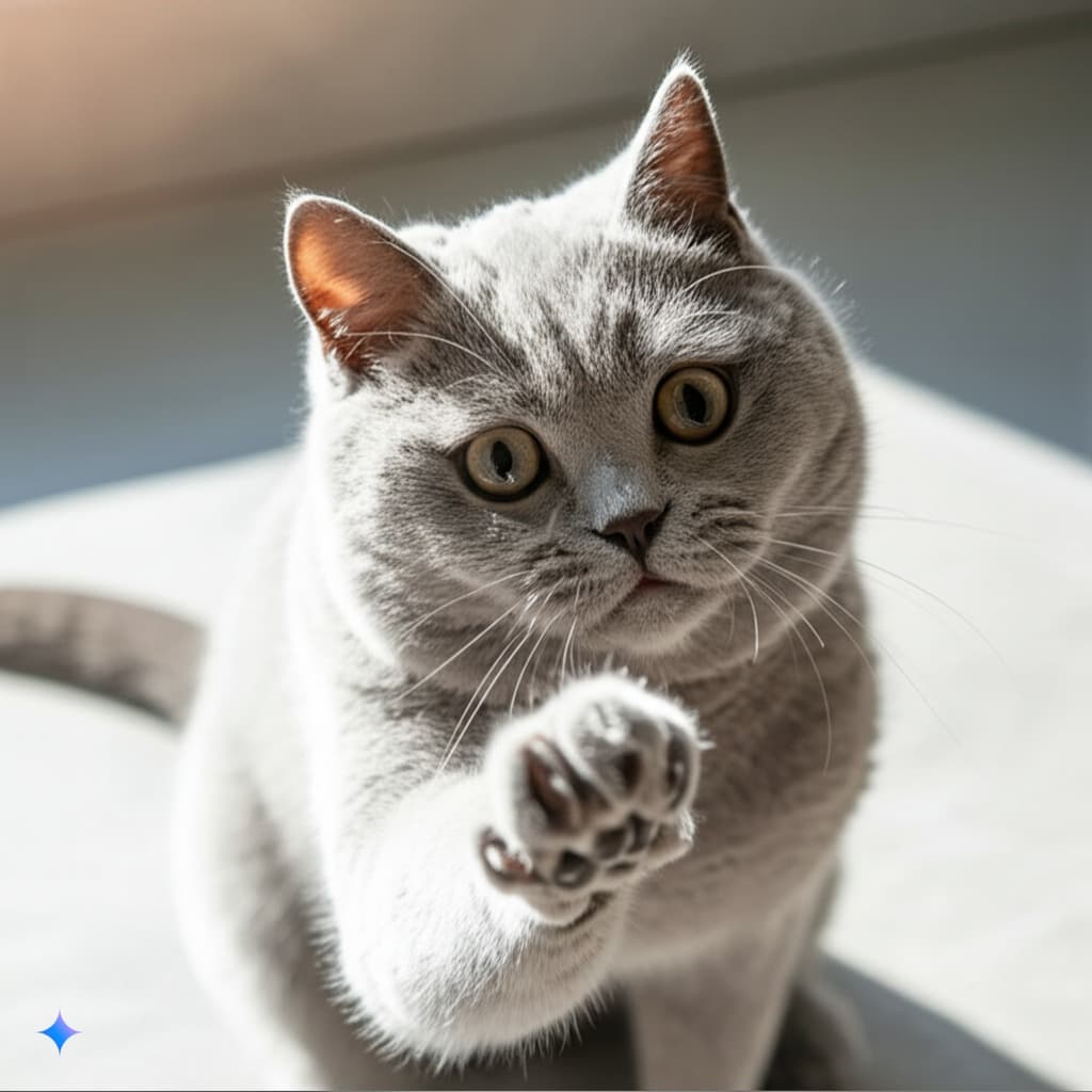 British Shorthair close-up