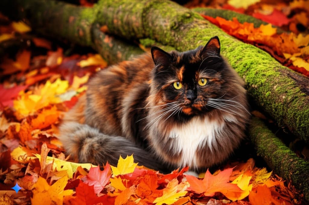 Maine Coon in Natural Habitat