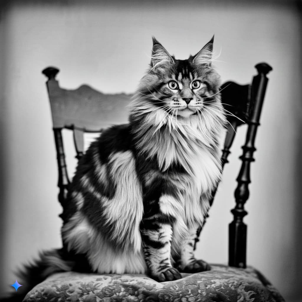 Maine Coon Historical Photo
