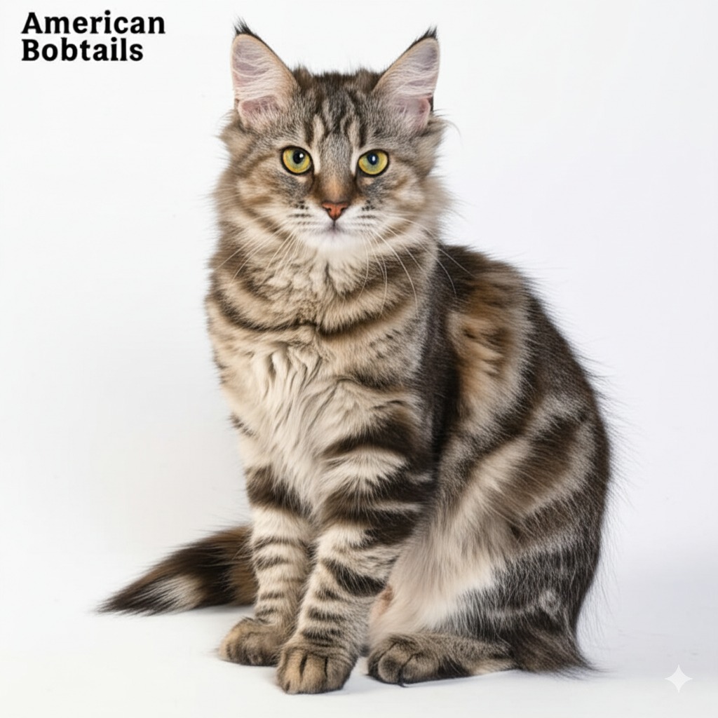 Intelligent American Bobtail Cat