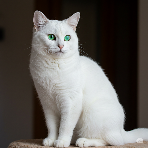 Russian White Cat
