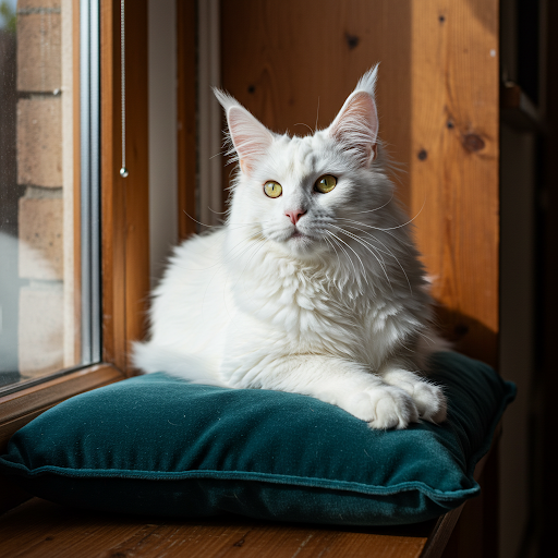 White Maine Coon